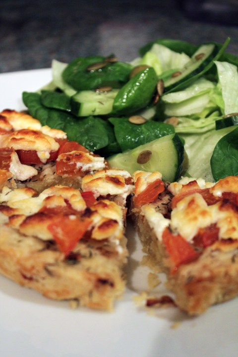 Goat's Cheese and Tomato Tart